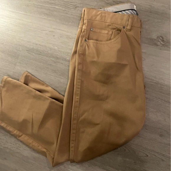 Peter Millar Straight Fit Khaki Pants - Picture 1 of 7